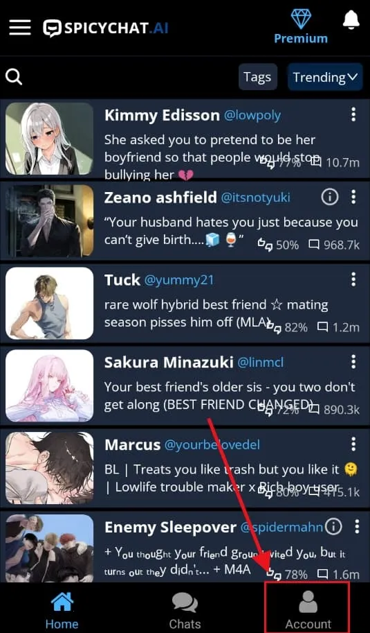 SpicyChat(AI�������)v1.0.79 �ٷ�����