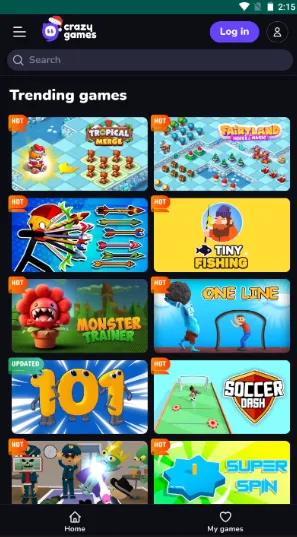 crazygames�����ֻ���