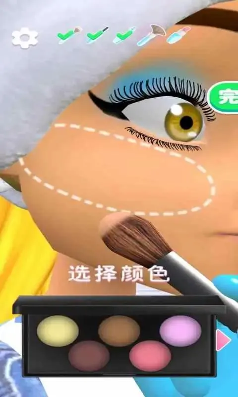 ʱ�л�ױ����(��ױģ����Ϸ)