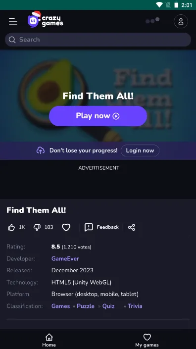 CrazyGames2026�ٷ�����v1.4 �ٷ�����